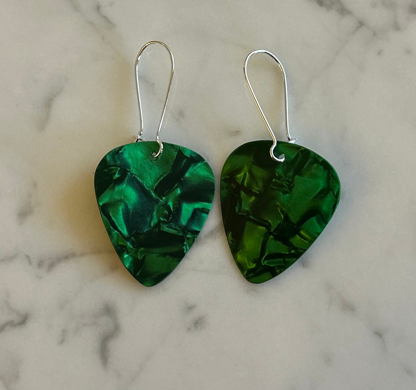 Guitar Pick Earrings - Multi Colored Options