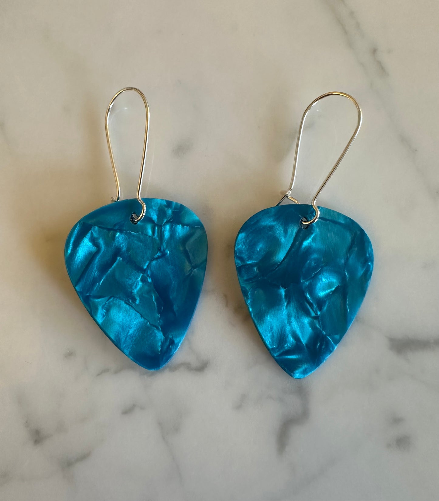 Guitar Pick Earrings - Multi Colored Options