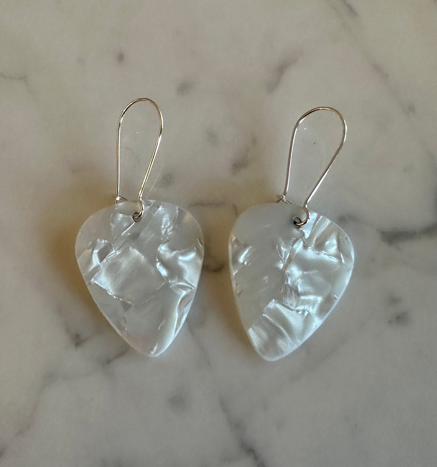 Guitar Pick Earrings - Multi Colored Options