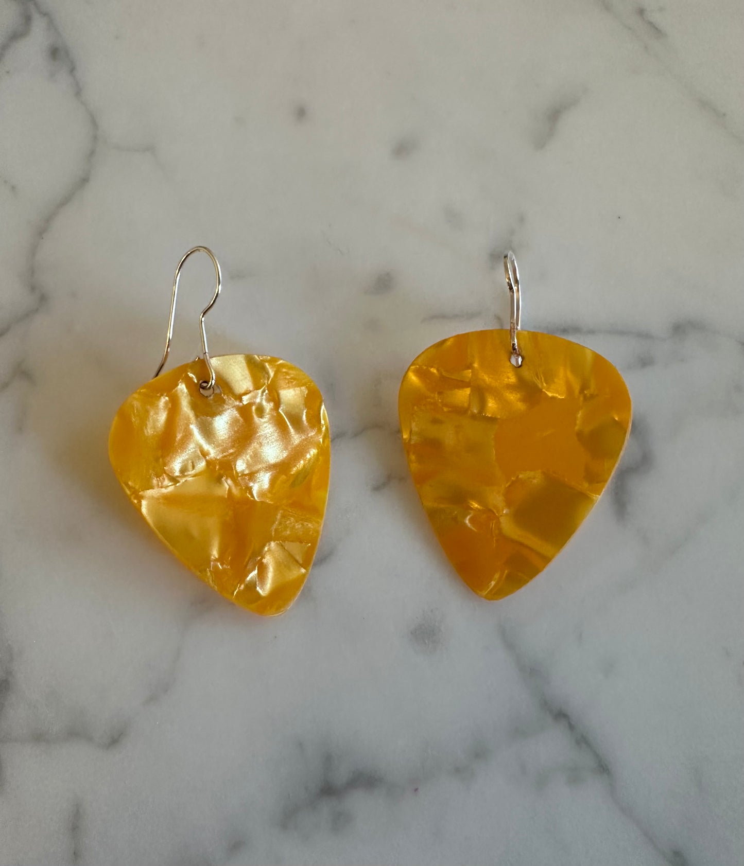 Guitar Pick Earrings - Multi Colored Options